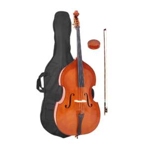 Contrabaixo Acustico Zellmer 4/4 (Capa e Arco)