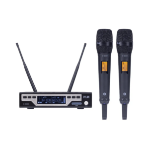Microfone Dylan D-8000S Duplo Bastão UHF
