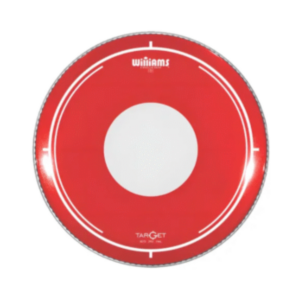 Pele Williams 12” Target Red Filme Duplo Com Dot M (RDT2-188-12) 0,188
