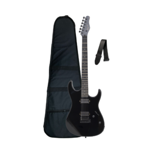 Kit Guitarra Tagima TG-515 BK 2H Escala Escura Com Capa e Correia