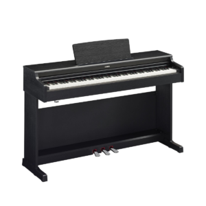 Piano Digital Yamaha Arius YDP-165B Preto Fosco Com Banco