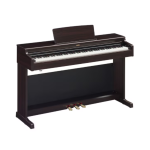 Piano Digital Yamaha Arius YDP-165R Marrom Fosco Com Banco