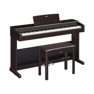 Piano Digital Yamaha Arius YDP-105R Marrom Fosco Com Banco