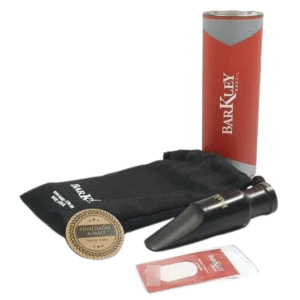 Boquilha Barkley Sax Tenor Meritage Shadow 8 Dourada Preta