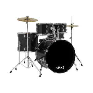 Bateria Acústica MXT 20" Completa Farragens Pratos Banco Pedal