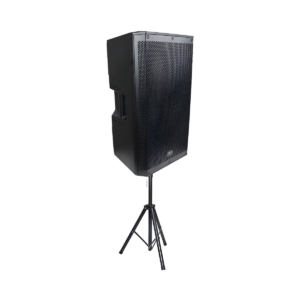 Kit Caixa de Som Ativa 350W RMS Bluetooth BIVOLT Com Tripe