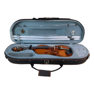Estojo Violino 4/4 Profissional Meia Lua 2 Arcos Higrômetro
