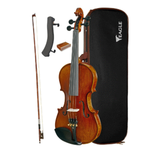 Violino Eagle 4/4 Vk-644 Completo Ajustado Luthier