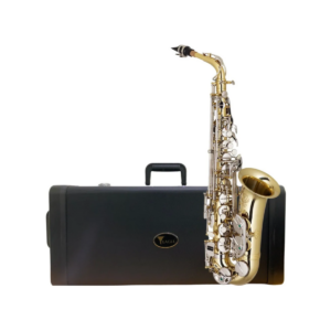 Saxofone Alto Eagle SA-500LN Laqueado Niquelado