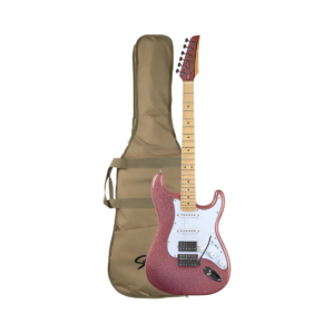 Guitarra Seizi Fun Katana Musashi Hss Rose Gold Sparkle