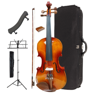 Kit Violino Spalla 4/4 Completo Espaleira Estante Ajustado