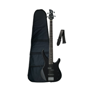 Kit Contrabaixo Yamaha Trbx-174 EW TBL 4 Cordas Capa Correia