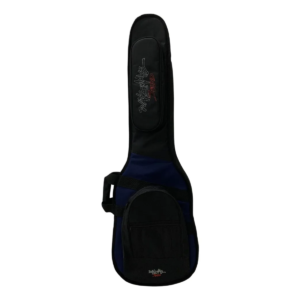 Capa Bag Wake Make Sport Para Contrabaixo Preta/azul Robusta