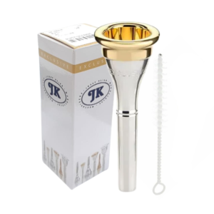 Bocal Jk Exclusive Trompa 2dm A1 Prata E Borda Copo Dourado