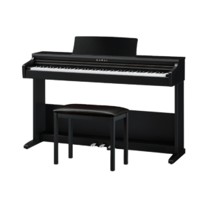 Piano Digital Kawai KDP-75 Preto Fosco Com Banco