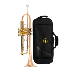 Trompete Tokai Tr-400gb Sib Gold Brass Dourado Com Estojo