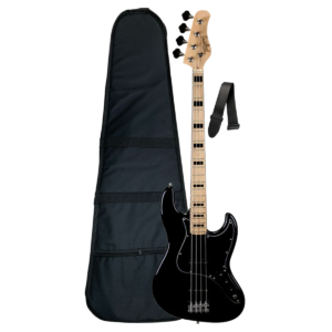 Kit Contrabaixo Tagima Eletrico Tjb-4 Jazz Bass Passivo Capa e Correia