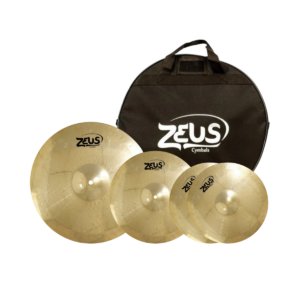 Kit De Pratos Zeus Beginner Set C (Hi-Hat 13/ Crash 16 / Ride 20)