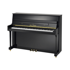 Piano Acústico Fritz Dobbert FD-110 Vertical Preto Laqueado