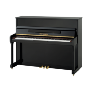 Piano Acústico Fritz Dobbert FD-116 Vertical Preto Laqueado