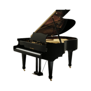 Piano Acústico Fritz Dobbert C-188 Cauda Preto Laqueado