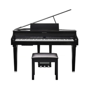 Piano Digital Cauda Kurzweil CUPG1W BP 256V 88 Teclas Preto Alto Brilho