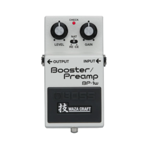 Pedal Compacto Boss BP-1W Booster/Preamp Para Guitarra