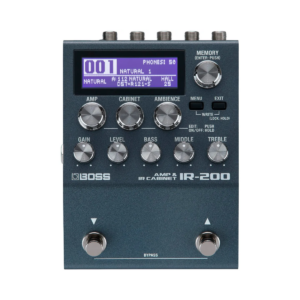 Pedal Simulator Boss IR-200 Amplificador e Gabinete