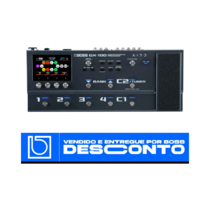Pedaleira Boss GX-100 Processador de Efeitos para Guitarra