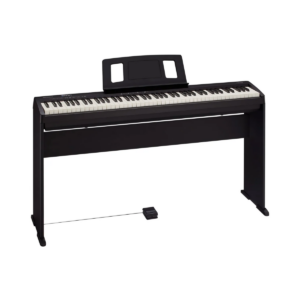 Piano Digital Roland FP-10X BK Kit Com Estante Preto