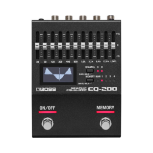 Pedal Equalizador Boss EQ-200 Para Guitarra Display Digital