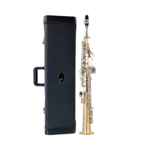 Saxofone Soprano Eagle SP-502LN Sib Laqueado Niquelado